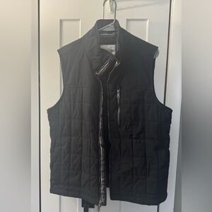 Orvis Black Quilted Puffer Vest